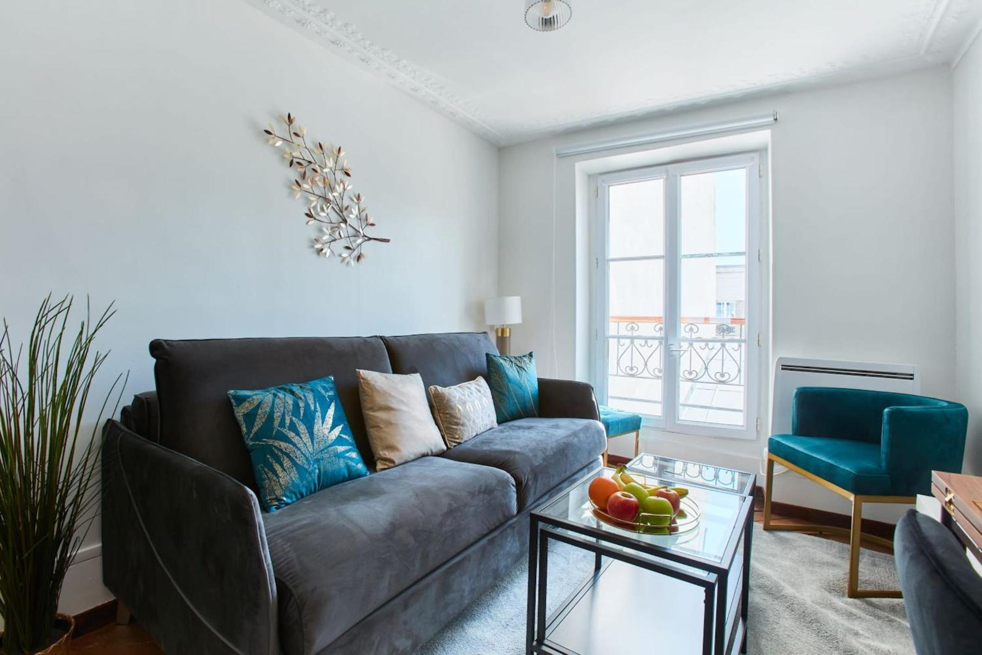 Montmartre & Sacre-Coeur Basilica - 1Br - Cityapartmentstay Párizs Kültér fotó