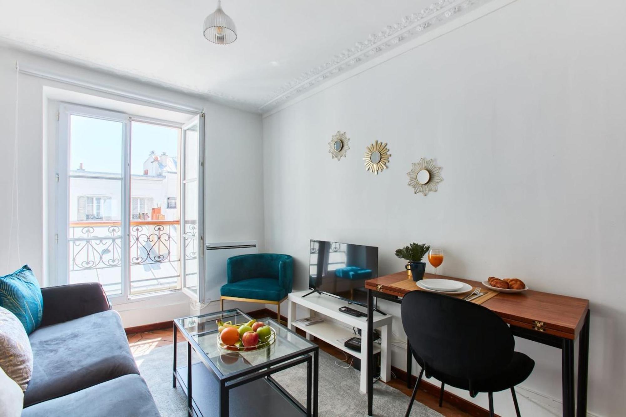 Montmartre & Sacre-Coeur Basilica - 1Br - Cityapartmentstay Párizs Kültér fotó